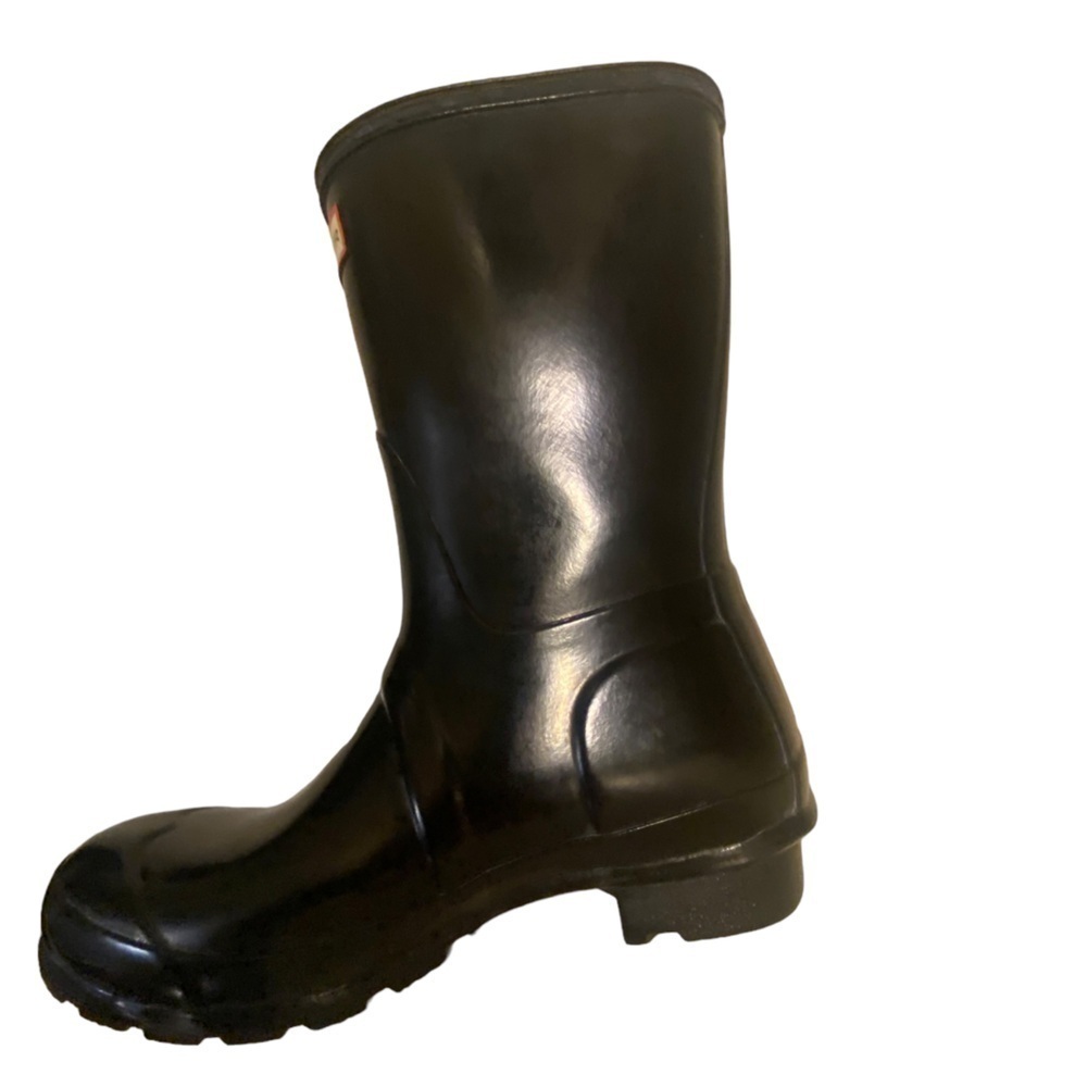 Hunter womens original short gloss boots US size 6F (standard size) - Picture 5 of 9